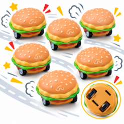 Mini Fast Food Burger Racers x 6