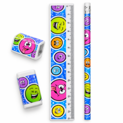 Funny Faces Stationery Sets x 10 ( Mega Value Deal )