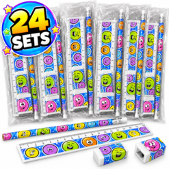 Funny Faces Stationery Sets x 24 ( Wholesale Deal )