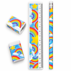 Rainbow Stationery Set